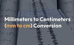 Image result for 20 mm to Cm Conversion