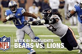 Image result for Bears and Lions Game