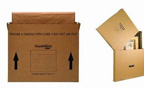 Image result for Flat Shipping Boxes for Art