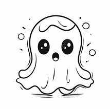 Image result for Kissing Ghost Drawing