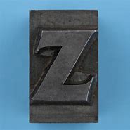Image result for Black Letter Z