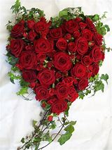 Image result for roses flowers hearts bouquets