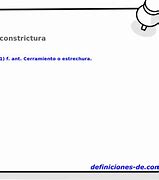 Image result for constrictura