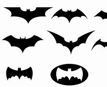 Image result for Transparant Black and White Batman Logo