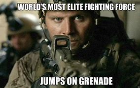 Image result for Jump On Grenade Meme