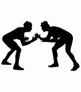 Image result for Wrestling Silhouette Stencil