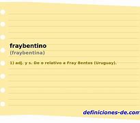 Image result for fraybentino