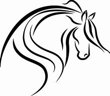 Image result for Horse Racing Outline