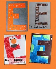 Image result for Letter E Crafts for Preschoolers