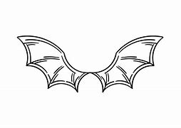 Image result for Cartoon Bat Wings Simple