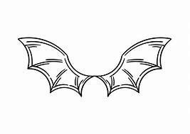 Image result for Cartoon Drawings of Bat Wings