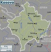Image result for Kosovo Regions