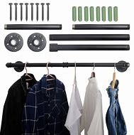 Image result for Wall Clothes Rack