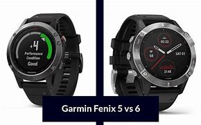 Image result for fenix 5 vs 6