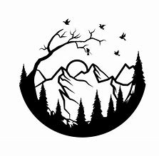 Image result for Black and White Nature Clip Art