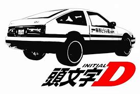 Image result for Initial D Logo Black and White Stripes