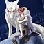 Image result for Anime Galaxy Wolf Happy