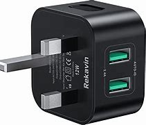 Image result for USB Charger Plug UK to Small