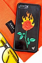 Image result for Red Flames 7 Plus Wildflower Case