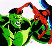 Image result for Spider-Man vs Hulk