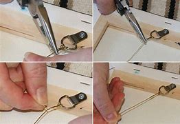 Image result for Wire and Clips for Hanging Artwork