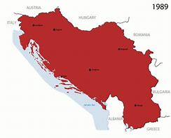 Image result for Map of Serbia Former Yugoslavia