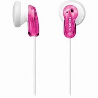 Image result for Earbud Headphones Pink