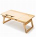 Image result for Adjustable Wooden Laptop Stand