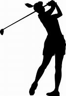 Image result for Female Golfer Cartoon