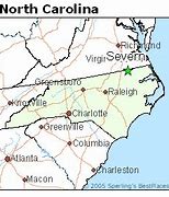 Image result for Severn NC Map