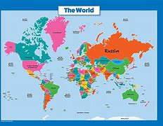 Image result for Simple World Map Kids