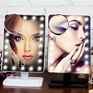Image result for LED Touch Screen Makeup Mirror