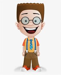 Image result for Nerd Cartoon Figure