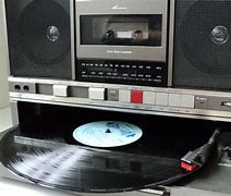 Image result for Turntable Boombox