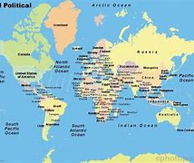 Image result for World Map Showing Cities