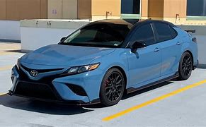 Image result for Toyota Camry XSE Cavalry Blue Photo