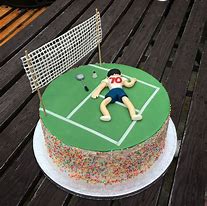 Image result for Sample of Cake Toper Badminton Theme