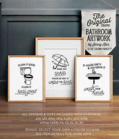 Image result for Funny Bathroom Printables