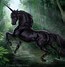 Image result for Black Unicorn Silhouette