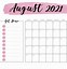 Image result for August Calendar Art