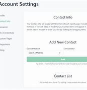 Image result for Remarkable Contact Info Settings