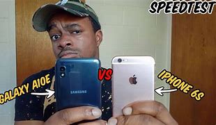 Image result for Samsung A10E Camera vs iPhone 6s