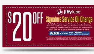 Image result for Jiffy Lube Coupons Printable