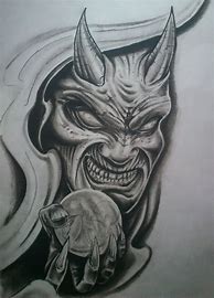 Image result for Dark Evil Pencil Drawings