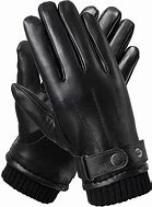 Image result for Black Leather Gloves