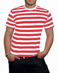 Image result for Red and White Striped Pirate Shirt