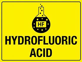 Image result for hydrofluoric acid clip-art