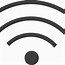 Image result for A Cartoon Wi-Fi Black and White