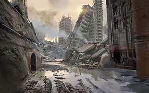 Image result for Apocalyptic City Concept Art