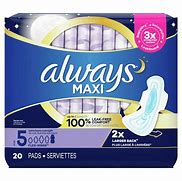 Image result for Always Pads with Wings Overnight